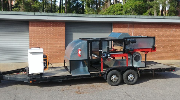 Pine Bine machine prototype